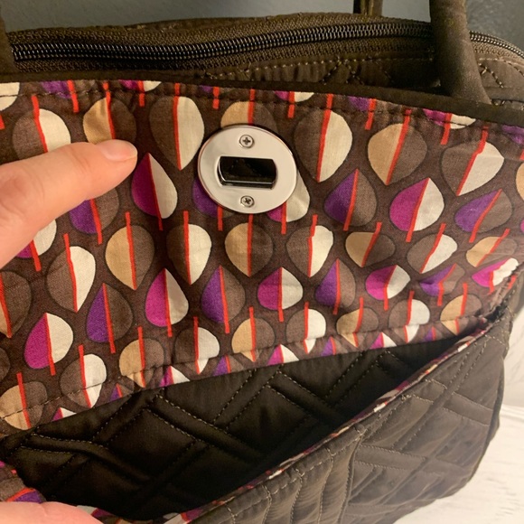 Vera Bradley Quilted Purse with Matching Wallet!!! Perfect Condition!! - Picture 5 of 12